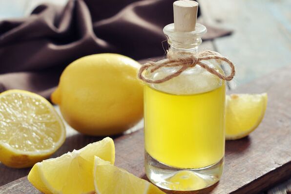 citronu eļļa ādas atjaunošanai